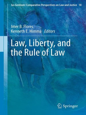 cover image of Law, Liberty, and the Rule of Law